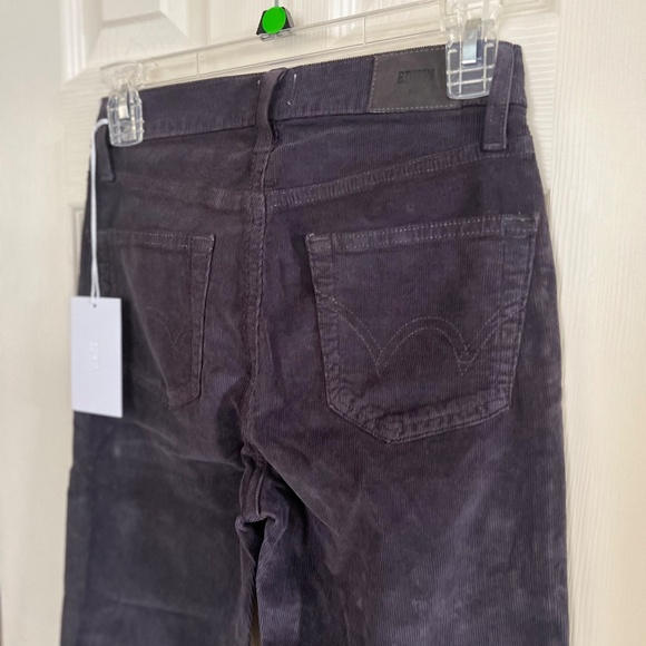 Edwin Corduroy Dark Grey Jeans - Picture 6 of 7
